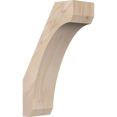 Ekena Millwork 5 1/2"W x 12"D x 20"H Legacy Smooth Knee Brace, Douglas Fir BRC06X12X20LEC00SDF